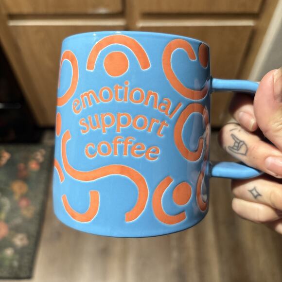 “Emotional Support Coffee” Coffee Mug - Picture 1 of 3